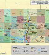 Image result for Marathon County Wisconsin Map
