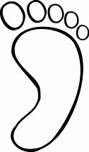 Image result for Right Foot Outline