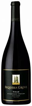 Image result for Sequoia Grove Syrah