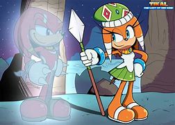 Image result for Knuckles and Tikal a Dream Worth Keeping