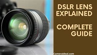 Image result for DSLR Camera Lens