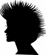 Image result for Female Hair Silhouette Clip Art