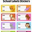 Image result for Notebook Stickers and Labels