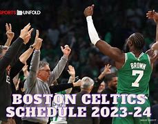 Image result for Boston Celtics Schedule Print