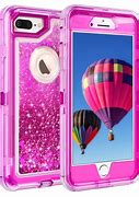 Image result for iphone 7 plus pink sparkle cases