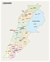 Image result for Lebanon City Map
