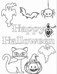 Image result for Free Halloween Coloring Pages for Toddlers