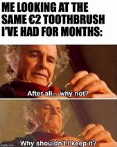 Image result for Razorblade Toothbrush Meme
