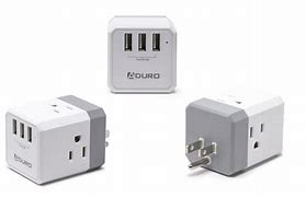 Image result for Multi Plug Wall Adapter with USB C