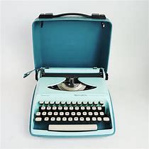 Image result for Blue Typewriter