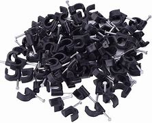 Image result for 8Mm Cable Clips Black
