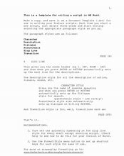 Image result for Screenplay Script Layout
