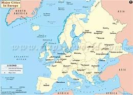 Image result for Map Shout Europe Major Cities