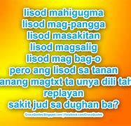 Image result for Funny Bisaya Quote for Family