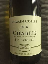 Image result for Romain Collet Chablis Pargues