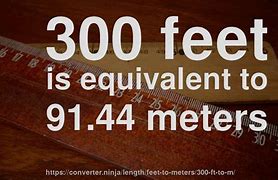 Image result for How Long Is 300 Meters