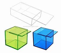 Image result for Acrylic Box with Sliding Lid