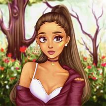 Image result for Ariana Grande Cartoon