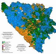 Image result for Ethnic Map Bosnia