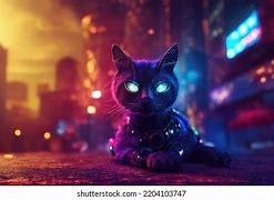 Image result for Galaxy Cyber Cat Art