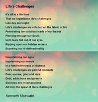 Image result for Challenges Poems