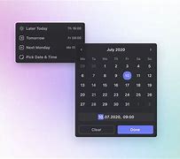 Image result for Date Time UI