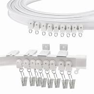 Image result for Curtain Track Clips