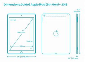 Image result for iPad 12.9 Pro Dimensions