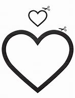 Image result for Cut Out of Heart Background