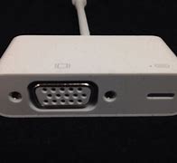 Image result for iPhone Projector Adapter Lightening to VGA White