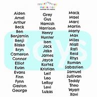 Image result for Amazing Boy Names