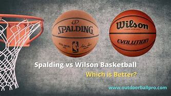 Image result for Spalding Vs. Wilson