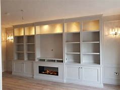 Image result for High-End Besopke Built in TV Unit