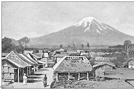 Image result for Antique Japanese Mt. Fuji Print Gilded