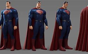 Image result for Superman Model Sheet