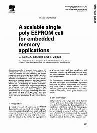 Image result for EEPROM Cell