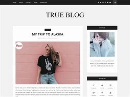 Image result for Example of Blog Website