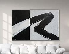 Image result for Black White Gray Abstract Painting