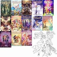Image result for Avalon Web of Magic Coloring Pages