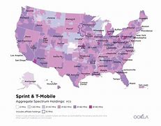 Image result for T-Mobile Spectrum Map