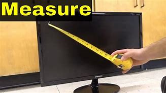 Image result for Diagram of How to Measure a Monitor