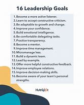 Image result for Leadership Smart Goal Examples