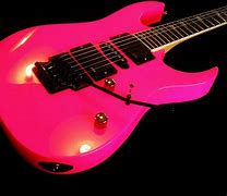 Image result for Pink Ibanez Guitar