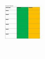 Image result for compare charts templates free