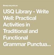 Image result for Writing USQ
