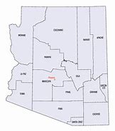 Image result for Arizona County Map Outline