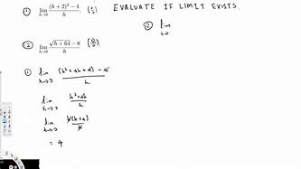 Image result for How to Determine If a Limit Exists