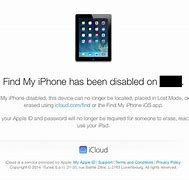 Image result for iPhone 5 Disabled