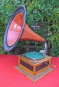 Image result for Edison Cabinet Antique Record Player