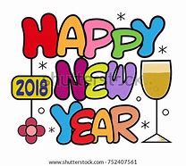 Image result for Draw so Cute Happy New Year 2018